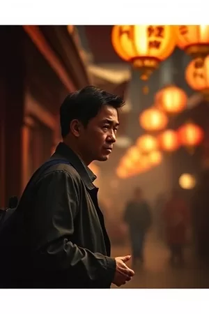 《南风知我意》竖版视觉，老电影院红色座椅与放映窗