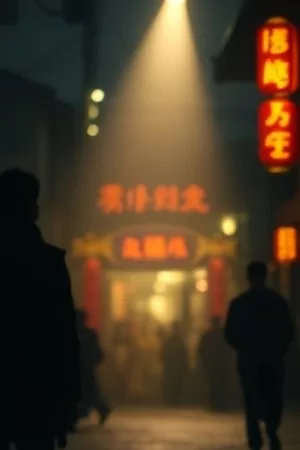 《玻璃屋手记》竖版视觉，玻璃幕墙后的侧影